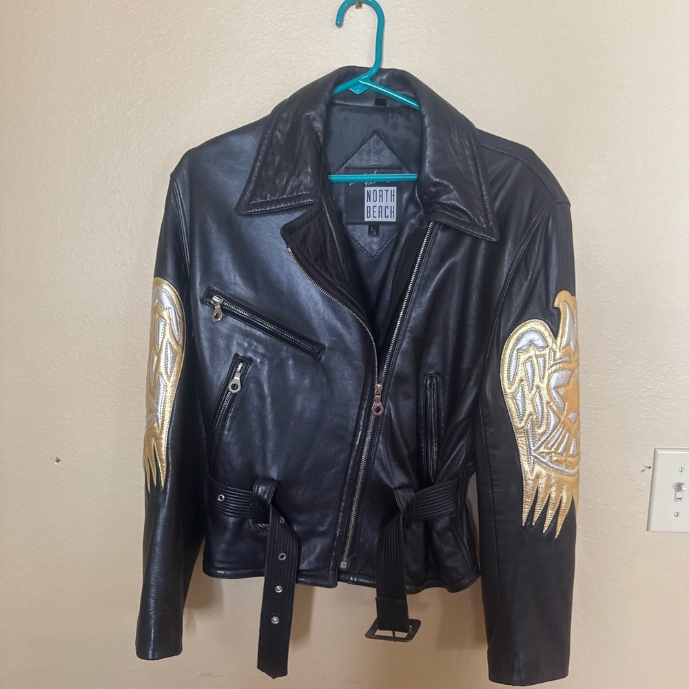 North Beach by Michael Hoban women’s leather Jacket